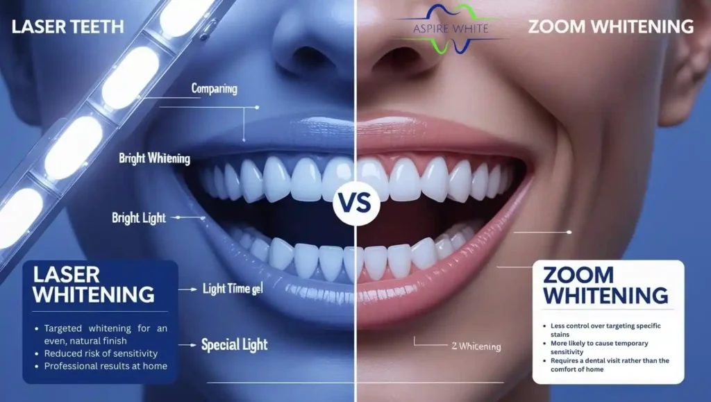 Laser Teeth Whitening vs. Zoom Whitening Stratford upon Avon